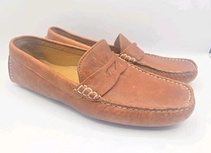 Womens Cole Haan Trillby Driver Luggage Brown Leather Shoes Size 8.5 - Picture 1 of 6