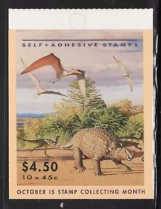 Australia 1993 Dinosaurs booklet Sc# 1349a NH - Picture 1 of 1