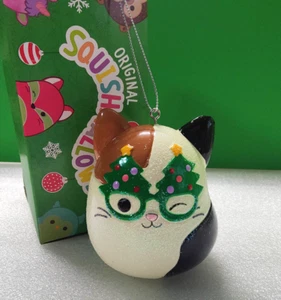 Squishmallows CAMERON Die KATZE Kurt Adler Weihnachtsschmuck - Bild 1 von 3