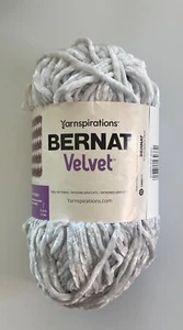Bernat Velvet Yarn - SOFTENED BLUE - 1 Skein - Picture 1 of 2