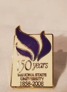 Spilla da bavero 150 anni Winona Università Statale 1858 - 2008 - Foto 1 di 3