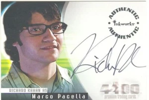THE 4400 AUTO RICHARD KAHAN AUTOGRAPH AS MARCO PACELLA 2006 INKWORKS SEASON 1 - Picture 1 of 1