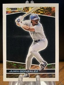 Topps 1993 - oro negro - Juan González #32 - Imagen 1 de 2