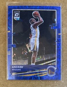 2020-21 Donruss Optic Andrew Wiggins Blue Velocity Prizm #146 Warriors NBA