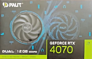 Palit GeForce RTX 4070 Dual 12GB GDDR6 Graphics Card BRAND NEW Sealed in Box - Picture 1 of 2