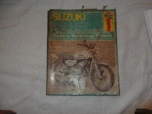 SUZUKI GT ZR UND TS50 HANDSCHALTUNG HAYNES HANDBUCH 1977-1981 - Bild 1 von 3
