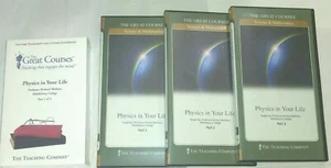 THE GREAT COURSES Science Mathematics Quantum Mechanics Physics vol 1 2 3 dvd - Foto 1 di 2