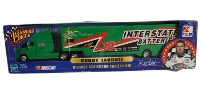 Winners Circle Nascar Babby Labonte 18 Diecast Trailer Rig Interstate Batteries - Image 1 of 4