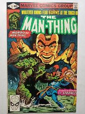 Marvel The Man-Thing #4 Bronze Age 1980 Comic Book Dr Strange