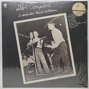 Glen Campbell - I Remember Hank Williams Vinyl LP 1973 Shrink Capitol VERY GOOD - Picture 1 of 4