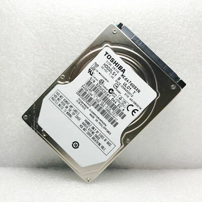 Special purpose Toshiba 640GB 5400RPM 2.5" MK6476GSXN hard drive - Image 1 of 4