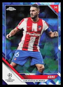 2021-22 Topps Chrome Sapphire UEFA Koke - Picture 1 of 2