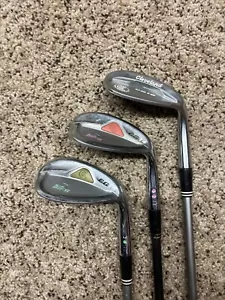 Cleveland CG14 16 Wedge Set Gap Sand Lob 52 56 60 Women’s Graphite RH ~NEW GRIPS - Picture 1 of 20