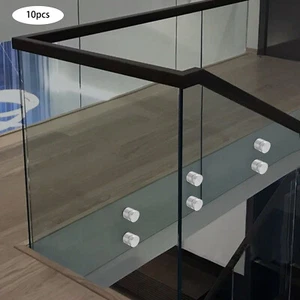 Letrero de vidrio para casa 10 piezas de acero inoxidable fijaciones pernos montaje separadores - Imagen 1 de 17