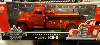 1:16 Scale Diecast International Model KB-5 Firetruck DCP/Highway 61 **READ** - Image 1 of 4
