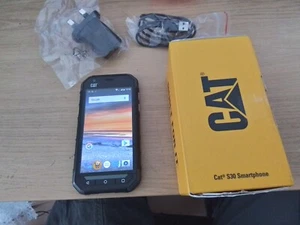 CAT S30 Dual SIM Android Smartphone - 8GB Black (Unlocked) - Afbeelding 1 van 6