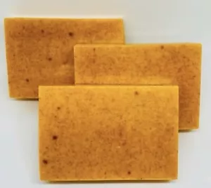 Tumeric Lemon Soap ag. Acne & Scars & Facial Dark Areas - Bild 1 von 7