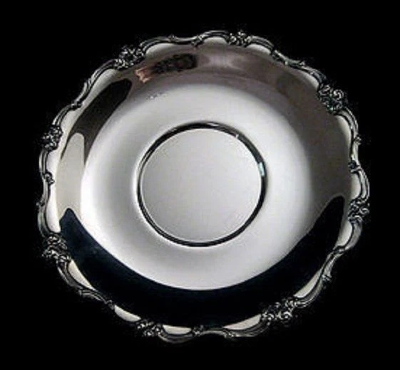 GORHAM SILVER MELROSE / RONDO Lg BANDEJA DE CÓCTEL PARA SERVIR - LISTADO FineThings4sale Foto 1 de 2