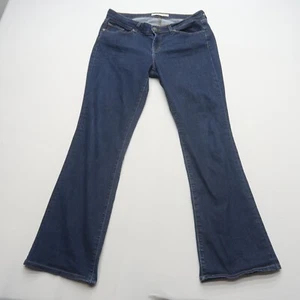 J Brand Womens Bootcut Jeans Size 33 Dark Wash Denim Mid Rise Y2K Curvy Fit - Picture 1 of 13