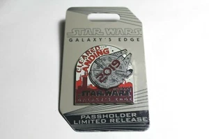 Star Wars Galaxy’s Edge WDW Passholder Cleared Landing Millennium Falcon Pin LR - Bild 1 von 2
