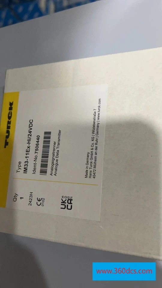 cx/1pc for TURCK IM33-11EX-HI/24VDC New IM3311EXHI/24VDC - Image 1 of 1