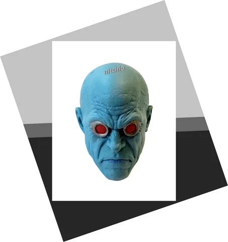Mezco One:12 Mr. Freeze - HEAD SCULPT ANGRY 1/12 Scale Fodder Cover