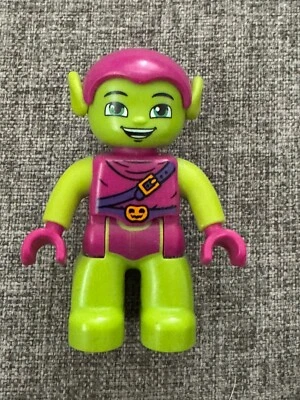 Duplo Lego Spiderman 2.5" Green Goblin Action Figure Marvel - Image 1 of 3