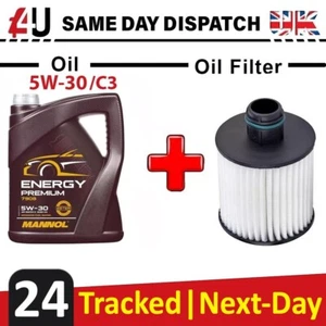 CAR SERVICE KIT ENGINE OIL FILTER FOR FIAT 500 L X DOBLO FIORINO PANDA QUBO TIPO - Picture 1 of 5