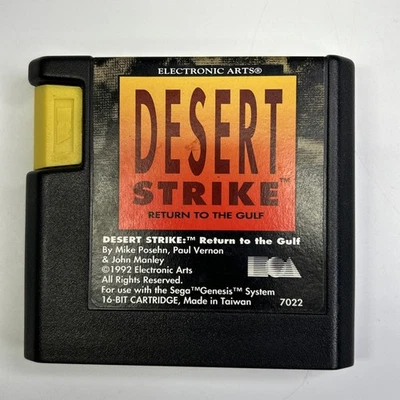 Desert Strike Return to the Gulf Videojuego Sega Genesis SOLO JUEGO Foto 1 de 3