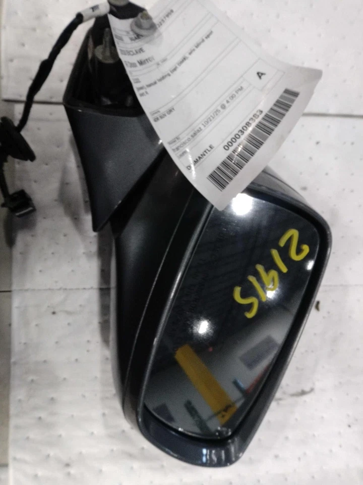 Espelho de porta direita usado serve: 2018 Buick Enclave power folding opt DNP blin - Imagem 1 de 4