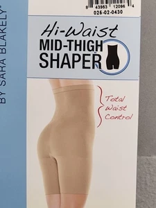 SPANX Assets Hi Waist Mid Thigh Shaper Size 1 Nude NWT - Picture 1 of 8