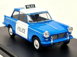 PRX Models 1/43 Scale - Triumph Herald Saloon 1962 British Police Model Car - Picture 1 of 6