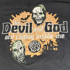 Brand New The Devil And God Are Raging Shirt Large Official Emo - Picture 1 of 10
