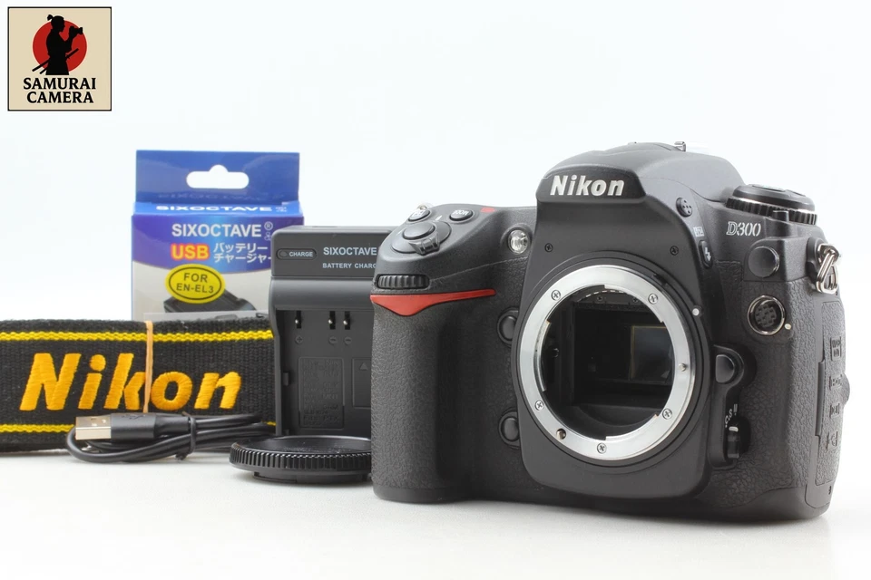 [Near MINT] Nikon D300  12.3MP Digital SLR Camera DSLR Body From JAPAN - Image 1 of 4