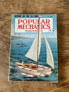 POPULAR MECHANICS MAGAZINE JULY  1956 - Picture 1 of 9