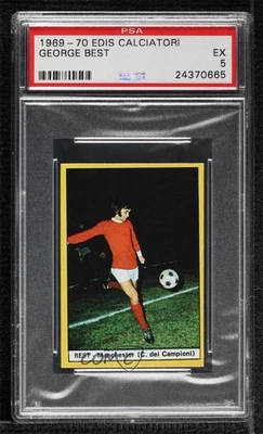 Edis Calciatori George Best 1969-70 PSA 5 Foto 1 de 2