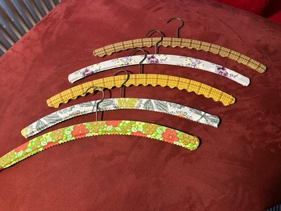 5 x 50er 60er Jahre Kleiderbügel Holz Mid Century 50s Rockabilly - Bild 1 von 4