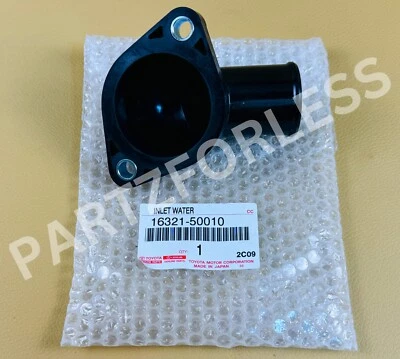 16321-50010 TOYOTA GENUÍNO Lexus LS400/SC400 ENTRADA, ÁGUA NOVA FABRICANTE DE EQUIPAMENTO ORIGINAL 1632150010 - Imagem 1 de 4