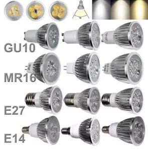 GU10 MR16 E27 E14 Led Bulb Spotlight 9W 12W 15W Dimmable Lamp for Home Lighting - Picture 1 of 24