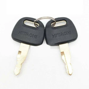 2PCS NEW Keys for Hitachi ZAX60/70/120/200/210/230-3-6 - Picture 1 of 2