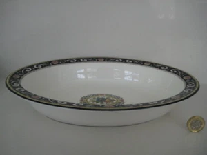 WEDGWOOD RUNNYMEDE OPEN OVAL VEGETABLE DISH PASTA BOWL SERVING PIE PUDDING - Picture 1 of 11