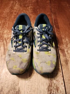 BROOKS GHOST 14 Mens Athletic Shoes color GRAY camo men's size 10 (B) medium - Picture 1 of 8