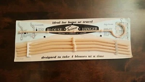 Twinco Blouse Hanger Original Card Display 1950/60s Retro Clothes Gift Vintage - Picture 1 of 8