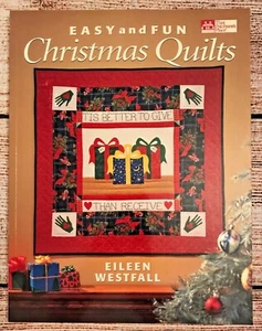 Easy and Fun Christmas Holiday Quilts Quilting Patterns By Eileen Westfall - Imagen 1 de 5