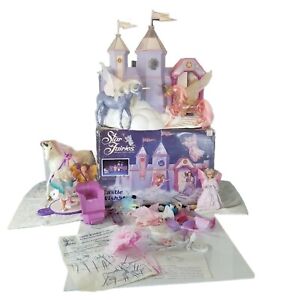 Star Fairies Castle Wishstar Playset TONKA  Accessories Dolls Horses BOX 80s VTG