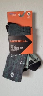 Marrell Unisex 1-Pairs Printed Performance Crew Socks. (32). - Image 1 of 2