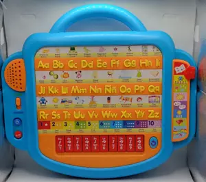 Kids Phonics Learning Toy Music Numbers Spelling Bilingual English + Spanish - Picture 1 of 12
