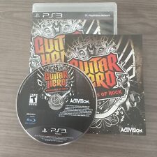 Guitar Hero: Warriors of Rock (Sony PlayStation 3, 2010) - CIB, Tested