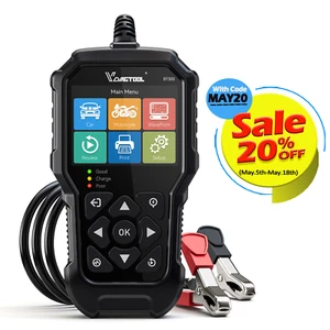 12V Auto Car Battery Tester BT300 Charging Cranking Test Analyzer 100-3000 CCA - Picture 1 of 12