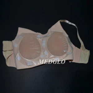 800g/Pair Emulational Full Silicone Breast Form Enhancer Fake Boob Crossdresser - Picture 1 of 8